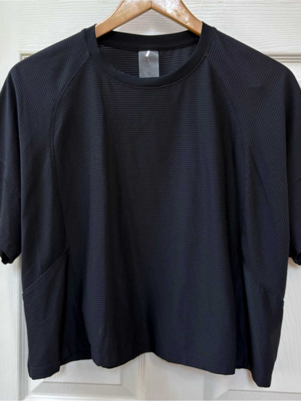 CALIA Women's Oversized Renew Boxy Tee Black Sz M